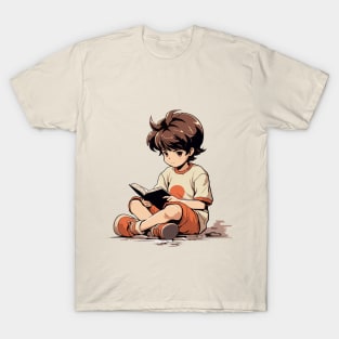 Boy Reading T-Shirt T-Shirt